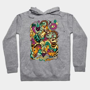 Buffalo - 12 Zodiac Animals Hoodie